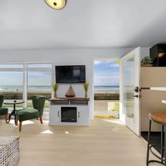 Oceanfront Beach House, 10 Steps to Sand w/ Garage Parking